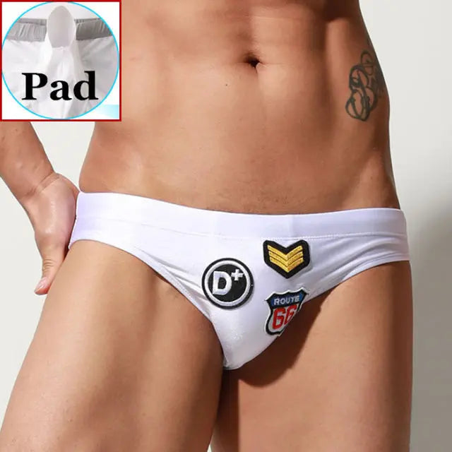 Shiny Badge Swim Brief