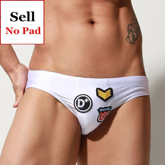 Shiny Badge Swim Brief