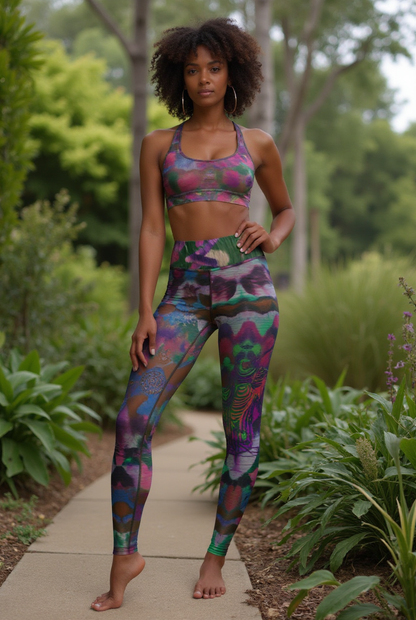 Siddhartha Sacca High Waist Leggings