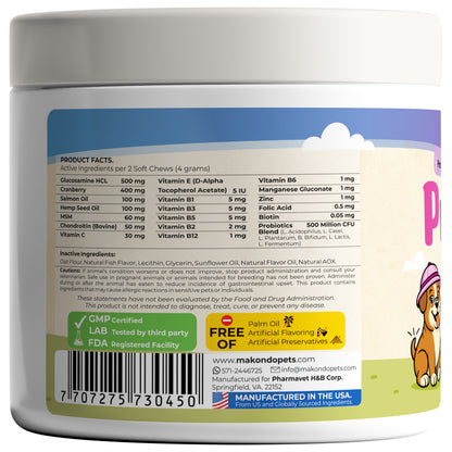 Dog Prenatal Vitamins | All Breeds | 120 Soft Chews