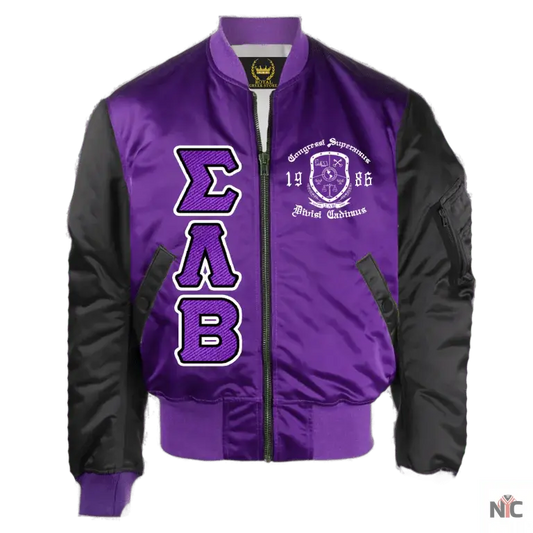 Sigma Lambda Beta Bomber Jacket
