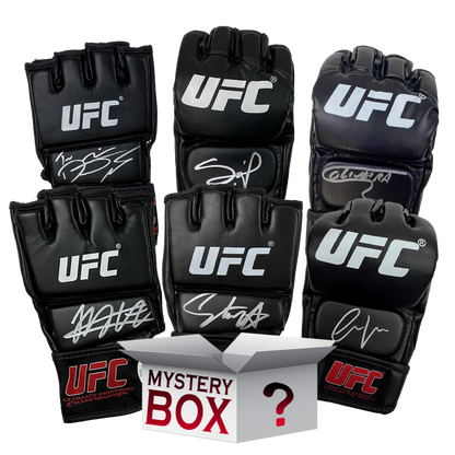 Autographed/Signed UFC MMA Glove Mystery Box with PSA JSA or Beckett COA