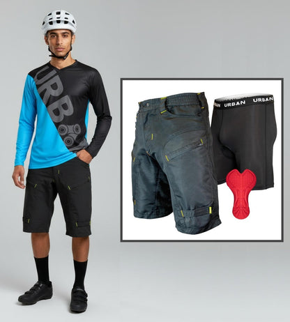 The Single Tracker MTB Cargo Shorts — Mountain Bike Ride-Ready, Quick-Dry & Secure Pocket Design