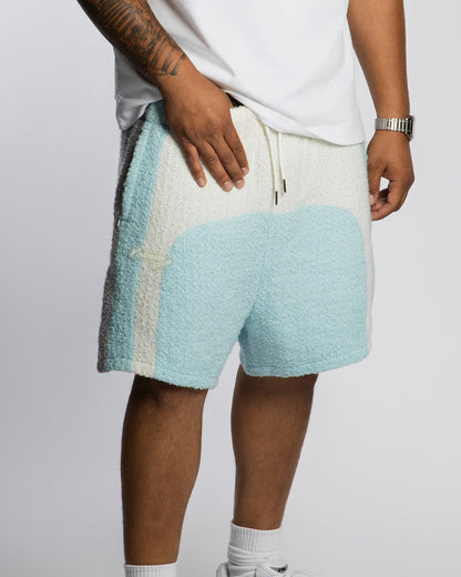 "RADIANT AURA" V2 SHORTS (FROSTED FLURRY)