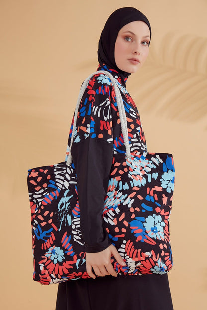 Black Beach Bag C2313