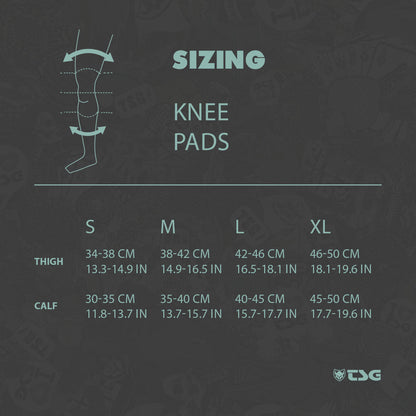 TSG - Kneepad Wavesk8 A - Black (Skate Knee Pads)