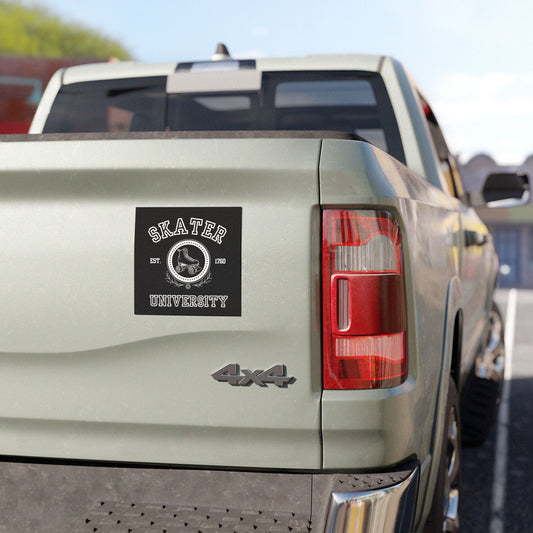 Skater University Car Magnet