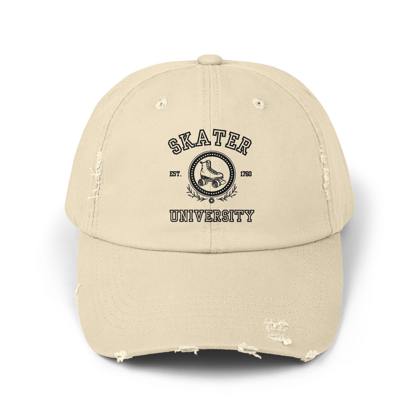 Skater University Distressed Cap