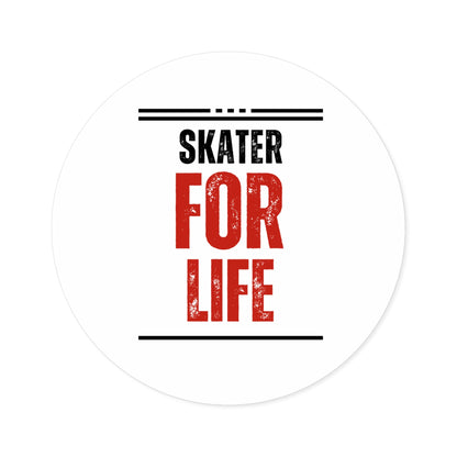Round Skater for Life Sticker