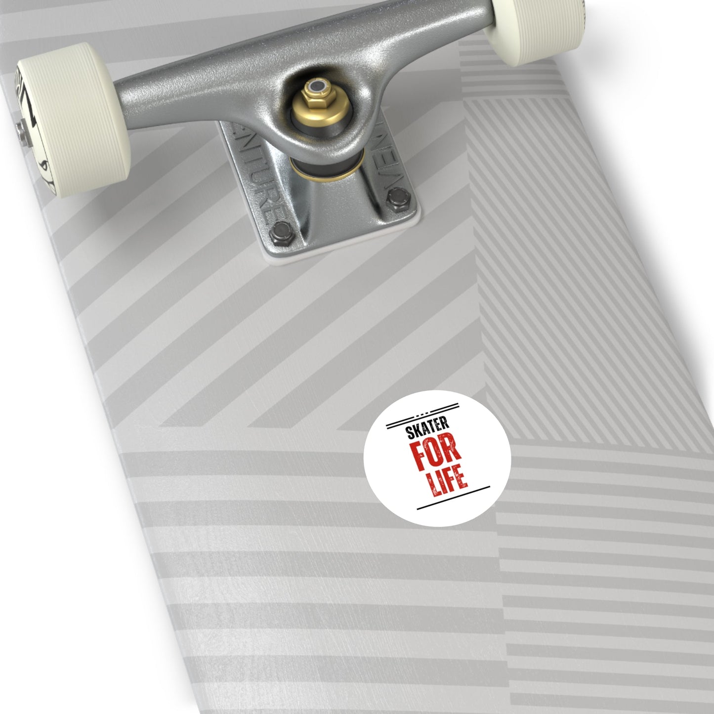 Round Skater for Life Sticker