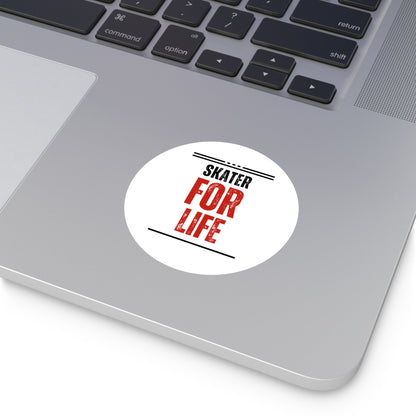 Round Skater for Life Sticker