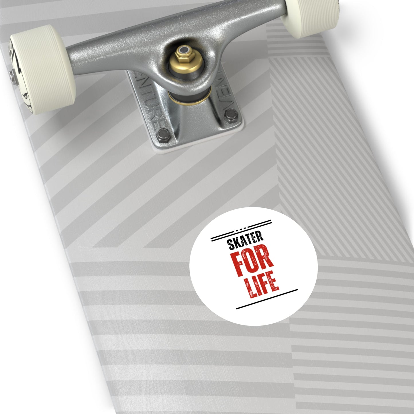 Round Skater for Life Sticker