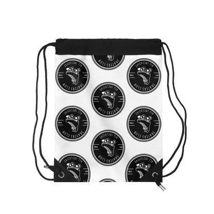 Skaters Club Round Logo Drawstring Bag