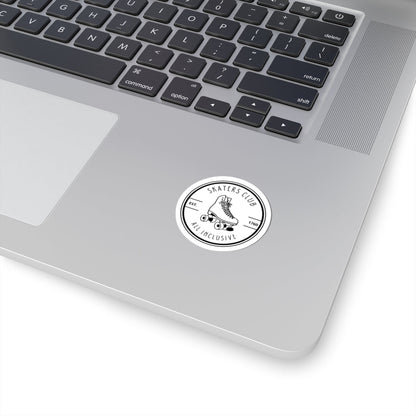 Skaters Club Round Sticker