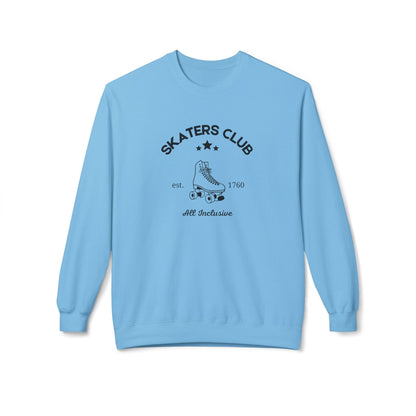 Skaters Club Unisex Fleece Crewneck Sweatshirt