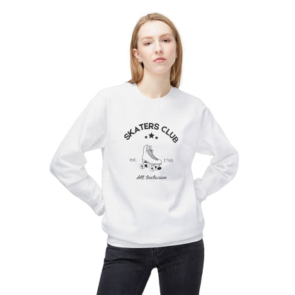 Skaters Club Unisex Fleece Crewneck Sweatshirt