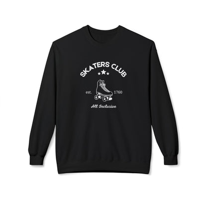 Skaters Club Unisex Fleece Crewneck Sweatshirt
