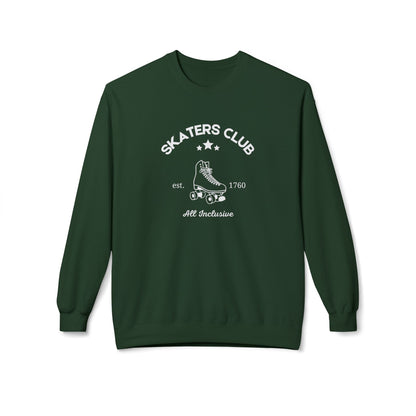 Skaters Club Unisex Fleece Crewneck Sweatshirt