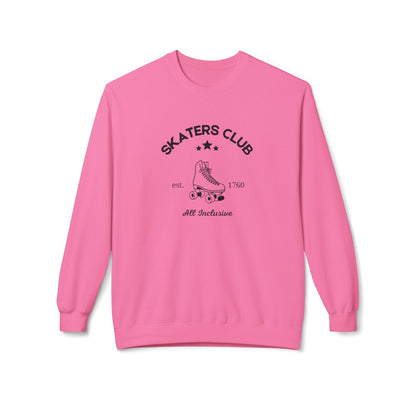 Skaters Club Unisex Fleece Crewneck Sweatshirt