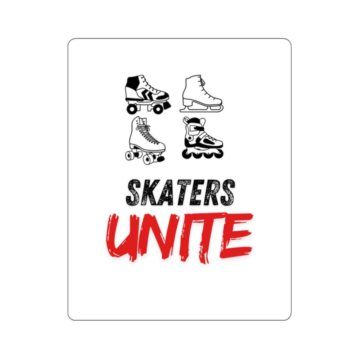 Skaters Unite Sticker