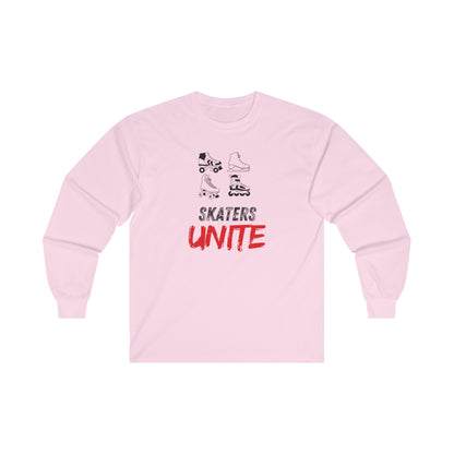 Skaters Unite Unisex Long Sleeve Tee