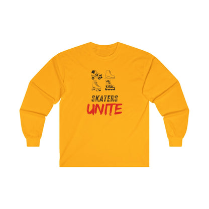 Skaters Unite Unisex Long Sleeve Tee