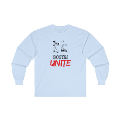 Skaters Unite Unisex Long Sleeve Tee