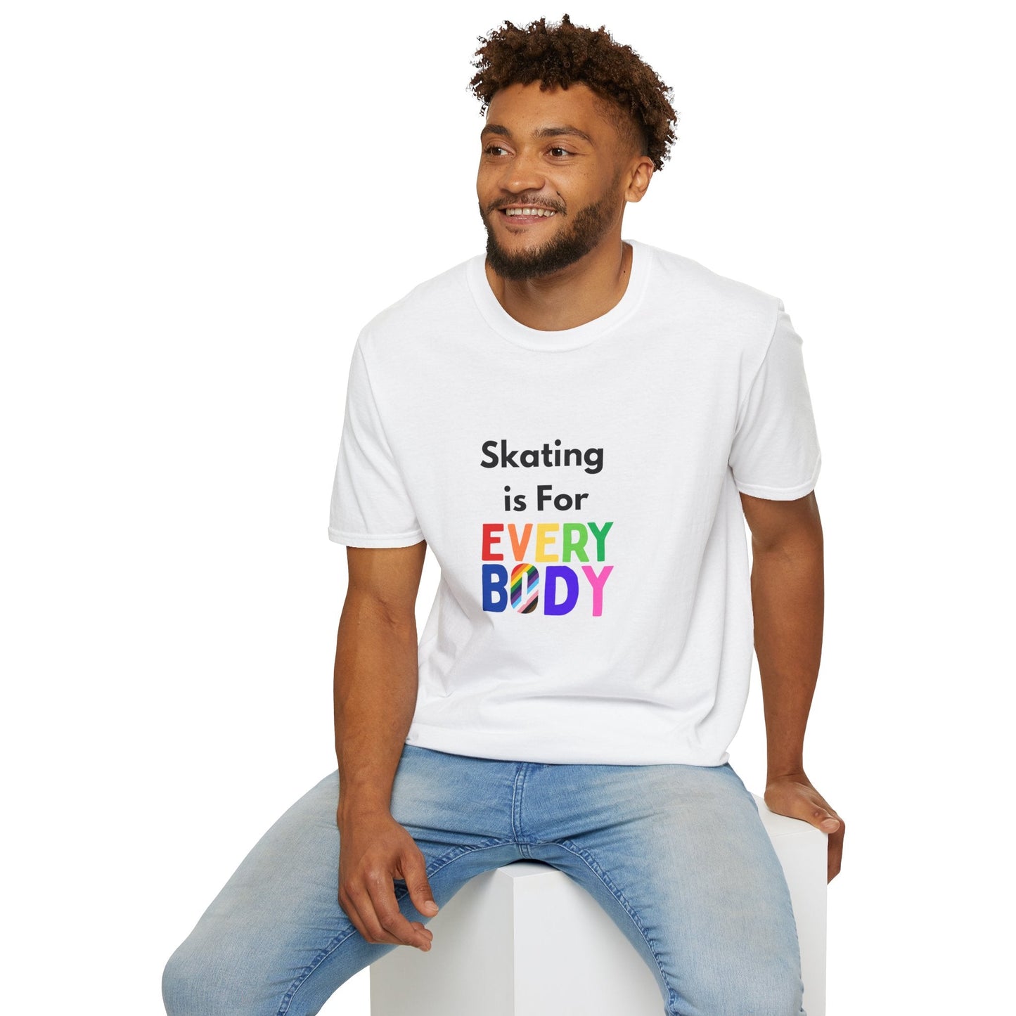 Skating is For Everybody Unisex T-Shirt