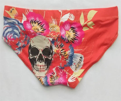 Skull Swim Brief