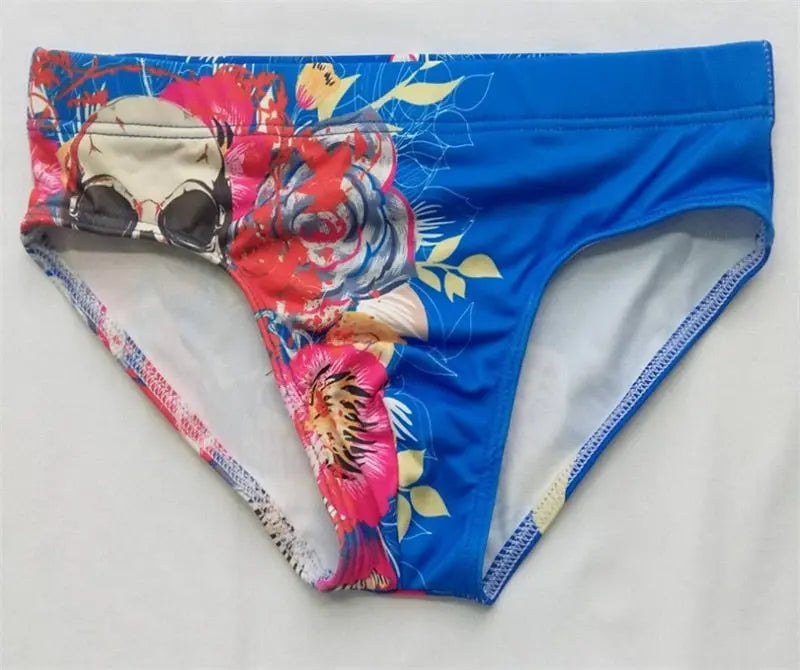Skull Swim Brief