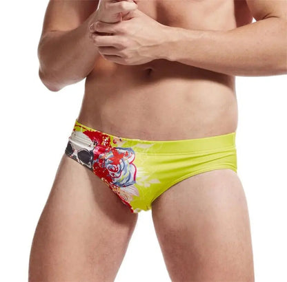 Skull Swim Brief