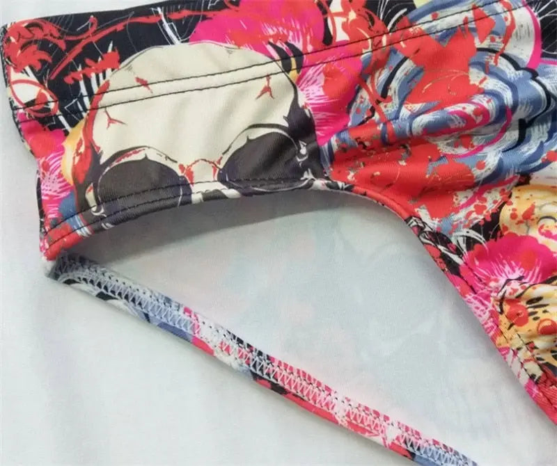 Skull Swim Brief