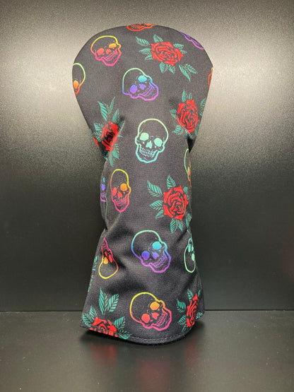Skulls & Roses Canvas Headcover