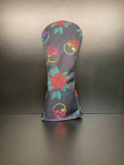 Skulls & Roses Canvas Headcover
