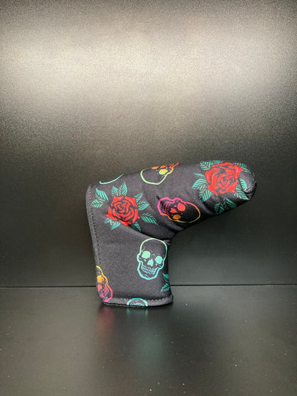 Skulls & Roses Canvas Headcover