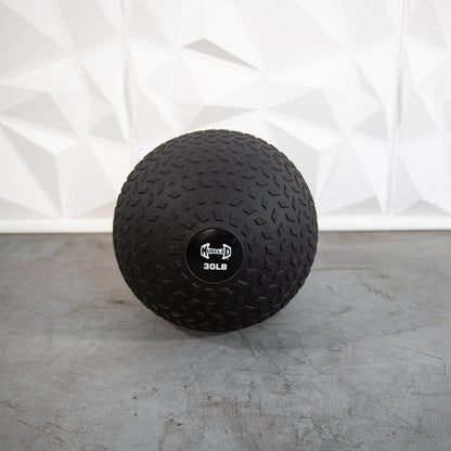 Muscle D Slam Ball - Muscle D Fitness - Tire Track Design - Thick Outer Shell