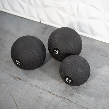 Muscle D Slam Ball - Muscle D Fitness - Tire Track Design - Thick Outer Shell