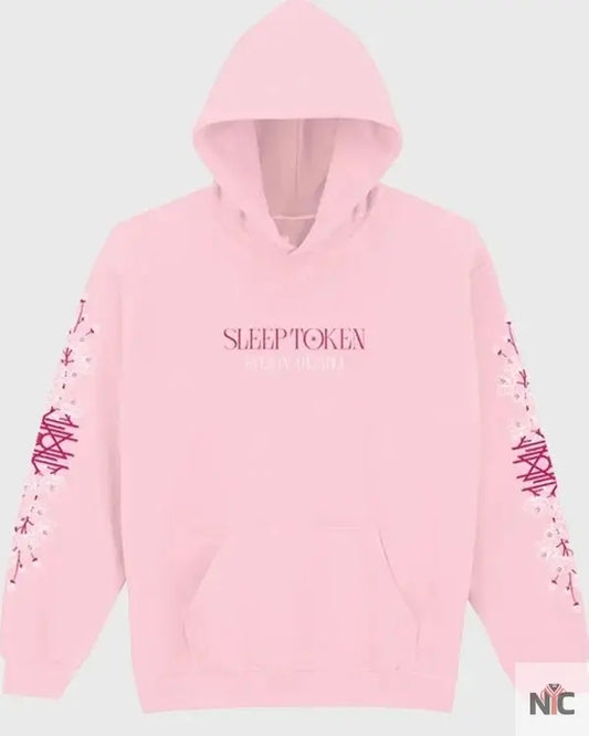 Sleep Token Pink Hoodie