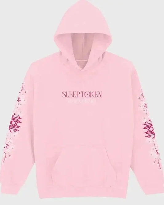 Sleep Token Pink Hoodie