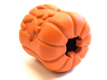 Jack O' Lantern eDispener Durable Rubber Chew Toy & Treat Dispenser
