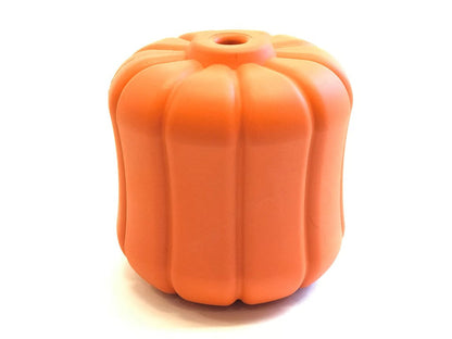 Jack O' Lantern eDispener Durable Rubber Chew Toy & Treat Dispenser