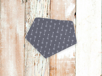 "Grey Arrows" Dog Bandana