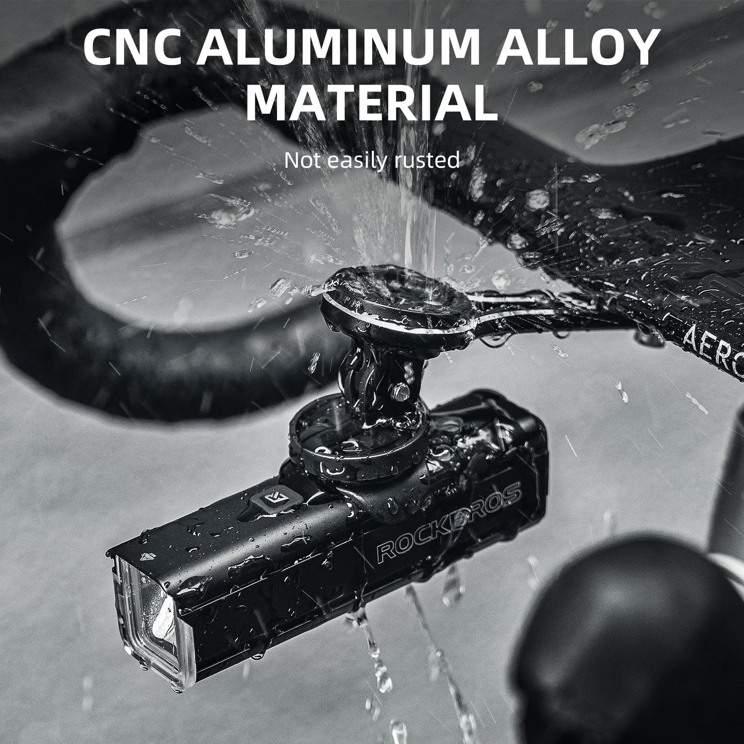 ROCKBROS Bike Aluminum Computer Mount  compatible with Garmin, Wahoo, Bryton, and GoPro