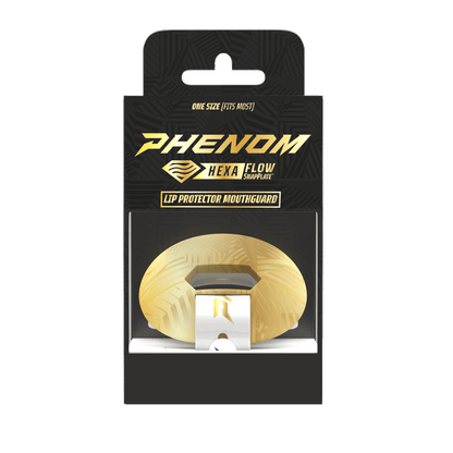 HexaFlow 4.0 SnapPlate™ Mouthguard - White Gold Rush