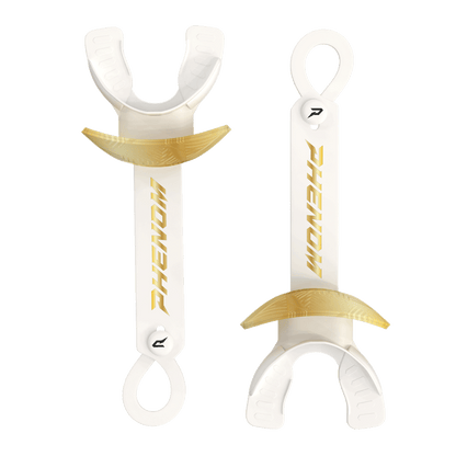 HexaFlow 4.0 SnapPlate™ Mouthguard - White Gold Rush