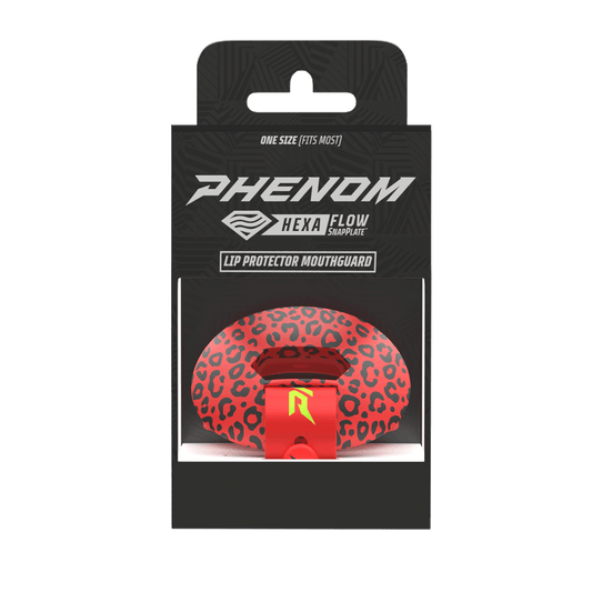 HexaFlow 4.0 SnapPlate™ Mouthguard - Red Leopard