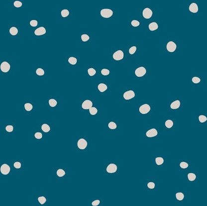 Set of 3 (S, L, XL) Reusable Cloth Furoshiki Gift Wrap | Holiday Shapes & Deep Blue