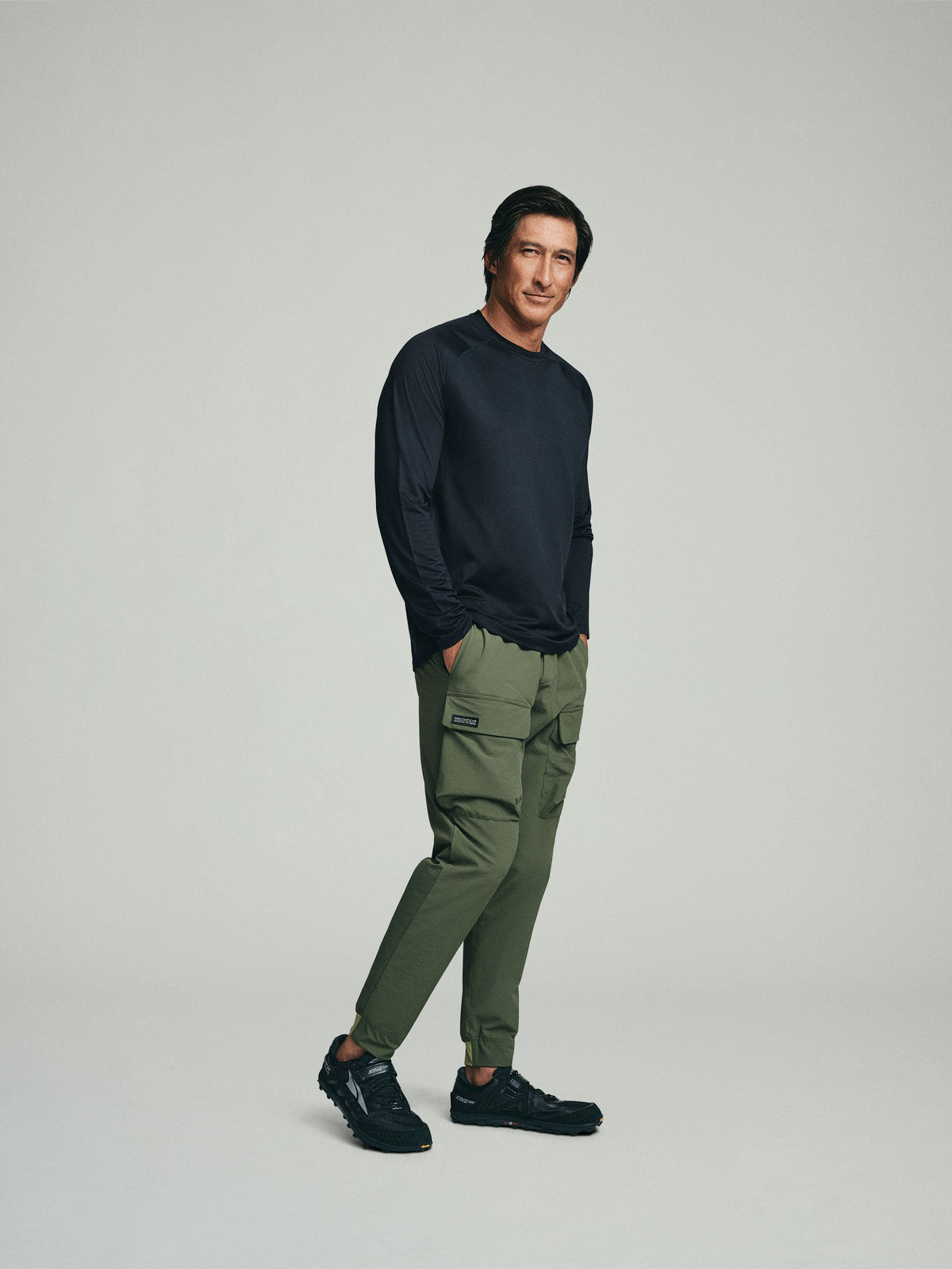 Long Sleeve - UPF 50+ Performance Tee - Black