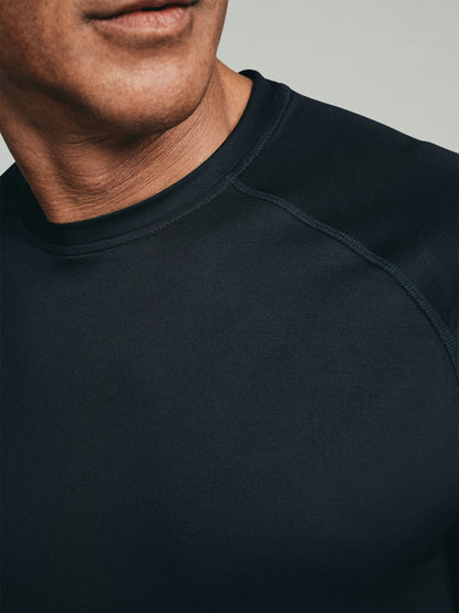 Long Sleeve - UPF 50+ Performance Tee - Black