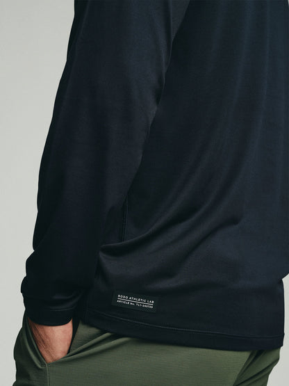 Long Sleeve - UPF 50+ Performance Tee - Black